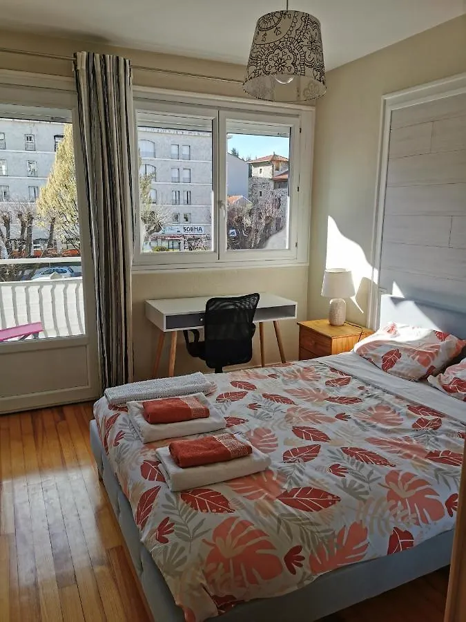 Chambre Privee Dans Appart Partage, Centre Ville, Avec Vue Sur Les Monuments Le Puy-en-Velay Apartment